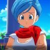 Bulma Dragon Ball Anime paint by number