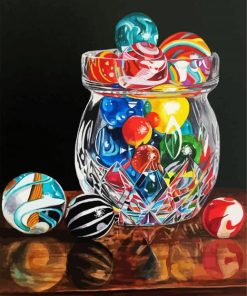 Candy Jar paint by number