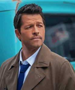 Castiel Misha Collins paint by numbers