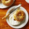 Bagles With Cream Cheese Food paint by numbers