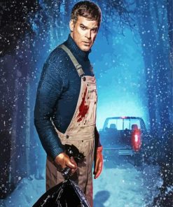 Dexter Morgan Movie Character paint by numbers