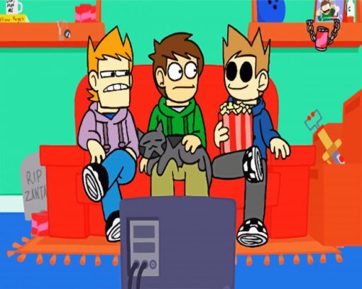 Eddsworld Anime paint by numbers