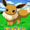 Evee Pokemon paint by numbers