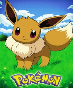 Evee Pokemon paint by numbers