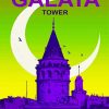 Galata Towerv Poster paint by numbers