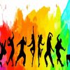 Colorful Hip Hop Dancer Illustration paint by numbers