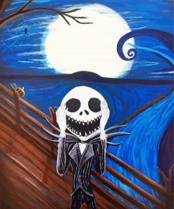 Jack Scream Art paint by numbers