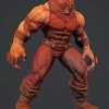 Juggernaut X Men Marvel paint by numbers