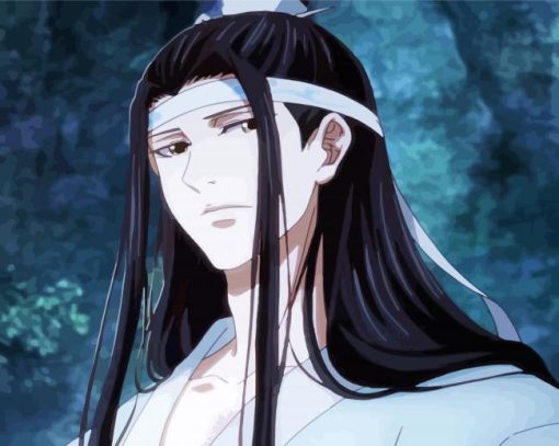 Lan Wangji The Untamed Character paint by number