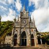 Aesthetic Las Lajas Sanctuary paint by numbers