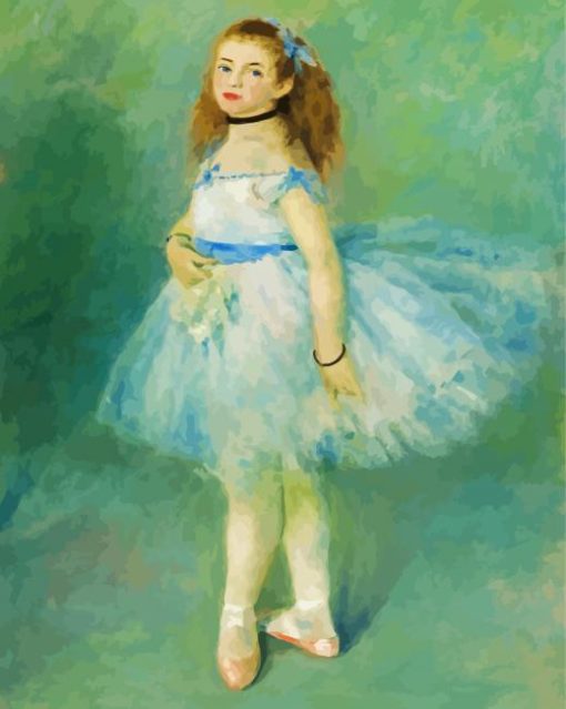 Little Dancer Girl Art paint by numbers