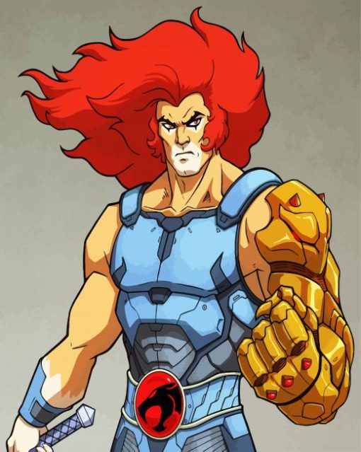 Lord Of The Thundercats paint by numbers