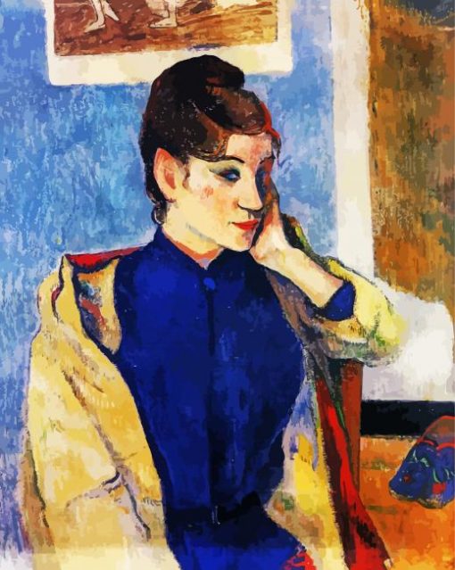 Madelaine Bernard Paul Gauguin paint by numbers