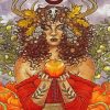 Magic Mabon Lady paint by numbers