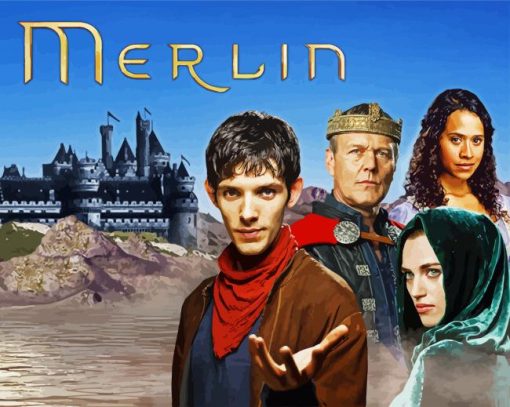 Merlin Colin Serie Poster paint by numbers