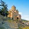 Metekhi St Virgin Church Tbilisi paint by numbers