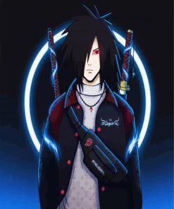 Naruto Madara Anime paint by numbers