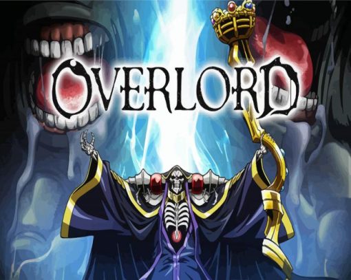 Overlord Anime Poster paint by numbers