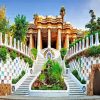 Park Guell Spain Barcelona paint by numbers