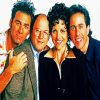 Seinfeld Cast Actors paint by numbers