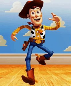 Sheriff Woody Toy Story paint by numbers