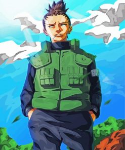 Shikamaru Naruto Anime paint by numbers