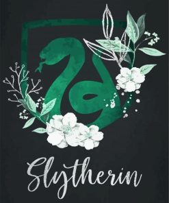 Slytherin Shcool paint by numbers