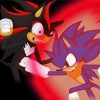 Shadow And Sonic Anime paint by numbers