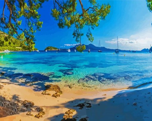 Spain Majorca Island paint by numbers