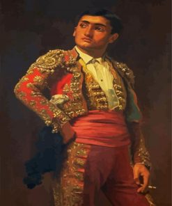 Spanish Young Matador paint by numbers