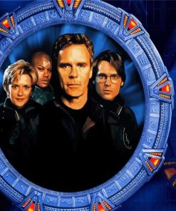 Stargate Sc Fiction Movie paint by numbers