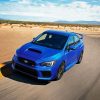 Subaru Blue Car paint by numbers