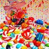 Sweet Colorful Candies paint by numbers