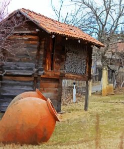 Tbilisi Open Air Museum Of Ethnography paint by numbers