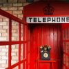 Telephone Booth paint by number