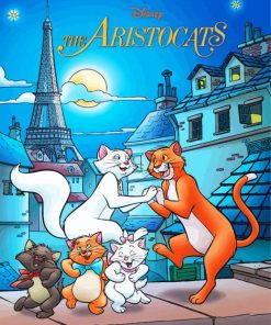 Disney The Aristocats paint by numbers