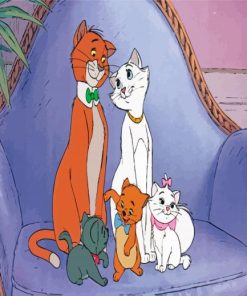 The Aristocats paint by numbers