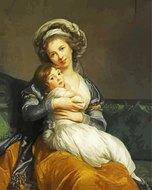 The Motherhood Art paint by numbers