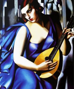 The Musician Tamara Lempicka paint by numbers