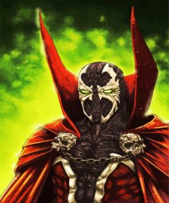 Spawn Character paint by numbers