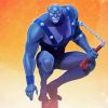 Thundercats Panthro paint by numbers