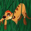 Timon The Lion King paint by numbers