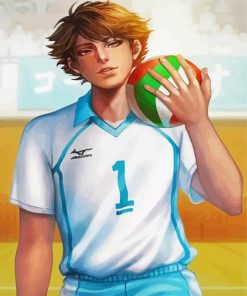 Tory Oikawa Haikyuu paint by numbers