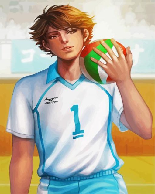 Tory Oikawa Haikyuu paint by numbers