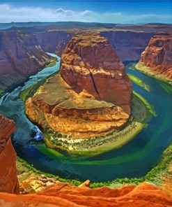 USA Grand Canyon paint by number