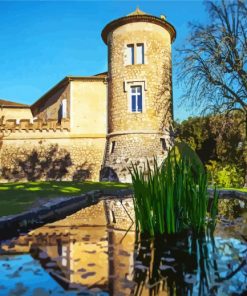 Aesthetic Chateau De Mouans Sartoux paint by numbers