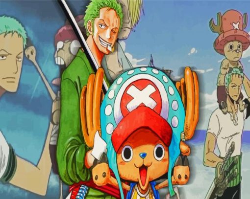Aesthetic Chopper Anime paint by number