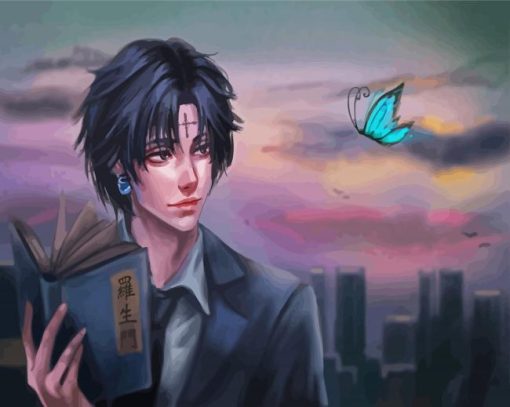 Aesthetic Chrollo Lucilfer Anime paint by number