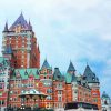 Aesthetic Fairmont Le Chateau Frontenac paint by numbers