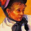 Aestheti Mary Cassatt Self Portrait paint by numbers